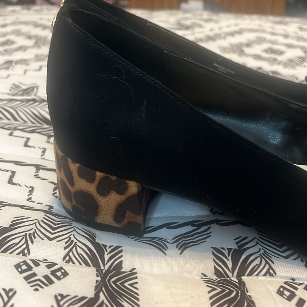 Anne Klein Leopard Print Heel Shoes Size 9.5 - Picture 2 of 10